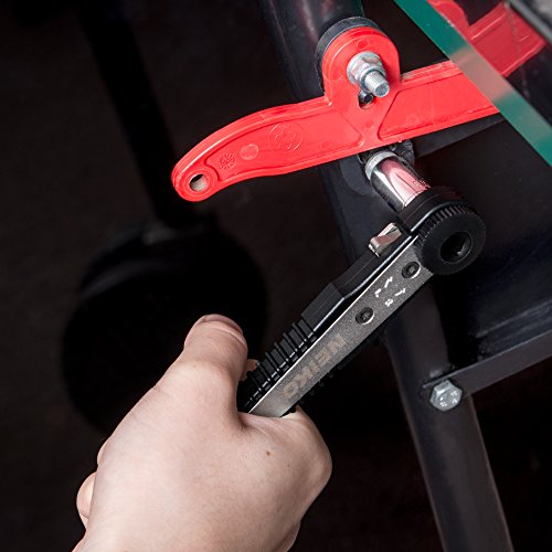 Neiko 03043A Right Angle 1/4-Inch Dual-Drive Head Mini Ratchet Wre...