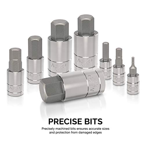 Neiko 10288A Master Hex Bit Socket Set, 32 Piece | S2 Steel Machin...