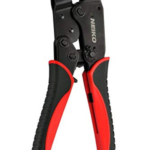 Neiko 40405A Handheld Manual Ratcheting Crimper Tool for Electrica...