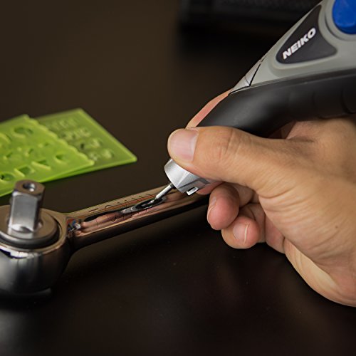 Neiko Handheld Electric Engraver, 120 Volts | Tungsten Carbide Tip...