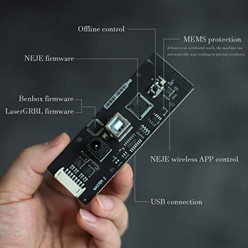NEJE 20W Engraving Machine,5.5W Output Power,Mini Engraving Machin...