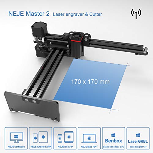 NEJE 20W Engraving Machine,5.5W Output Power,Mini Engraving Machin...