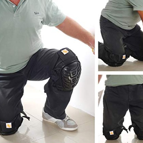NeKena Work Knee Pads for Men - With Comfortable Gel Cushion and S...
