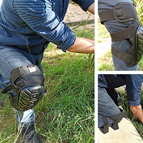 NeKena Work Knee Pads for Men - With Comfortable Gel Cushion and S...