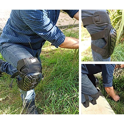 NeKena Work Knee Pads for Men - With Comfortable Gel Cushion and S...