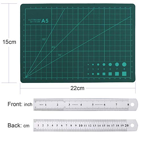 105 PCS Precision Carving Craft Hobby Knife Kit Includes 92 PCS Ca...