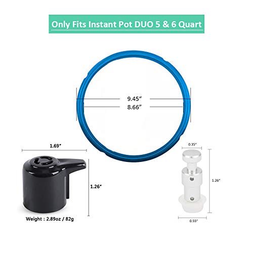 Parts Replacement for Instant Pot Duo 5, 6 Quart Qt Include Sealin...