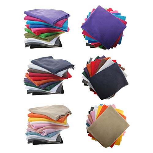 Polar Fleece Anti Pill Fat Squares Fabric Bundles by Neotrims. 11 ...