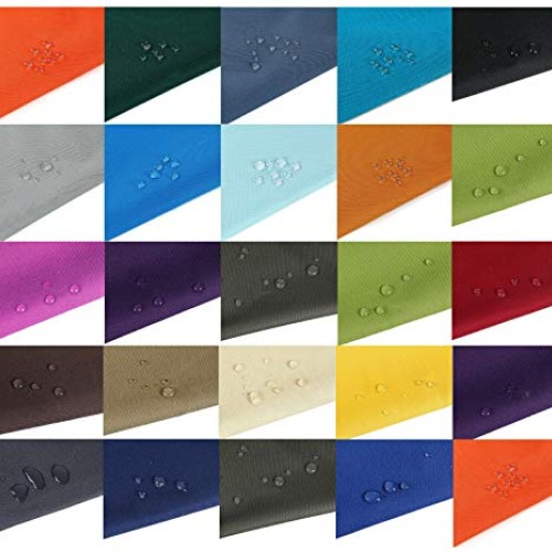 Waterproof Canvas Fabric Material, 21 Colours for Upholstery, Bean...