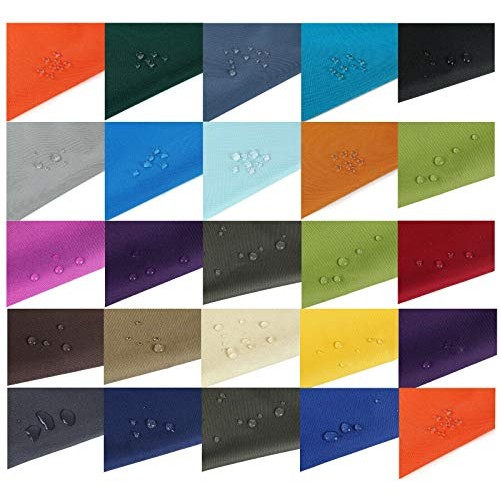 Waterproof Canvas Fabric Material, 21 Colours for Upholstery, Bean...