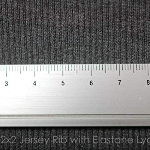Knit Rib Elastane Waistbands Ribbing Strip, Neotrims Stretch 2 x 2...