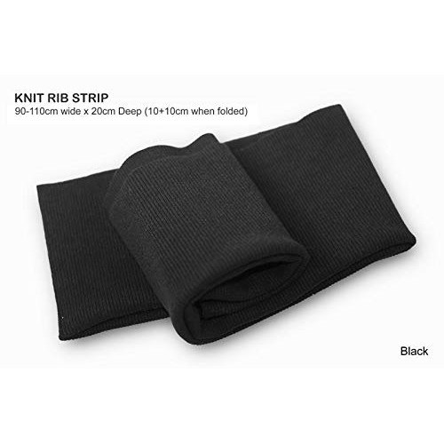 Knit Rib Elastane Waistbands Ribbing Strip, Neotrims Stretch 2 x 2...