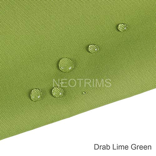Neotrims Waterproof Canvas Fabric Material,Moroccan Lattice Quatre...