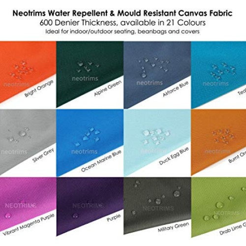 Neotrims Waterproof Canvas Fabric Material,Moroccan Lattice Quatre...