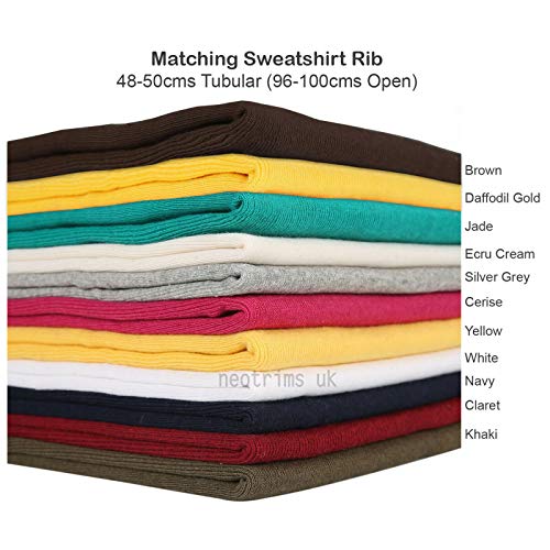 Sweatshirt Fabric for Hoddies and Dressmaking. 30 Colours of This ...