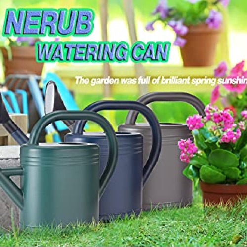 Watering Can 1 Gallon for Indoor Plants, Garden Watering Cans Outd...