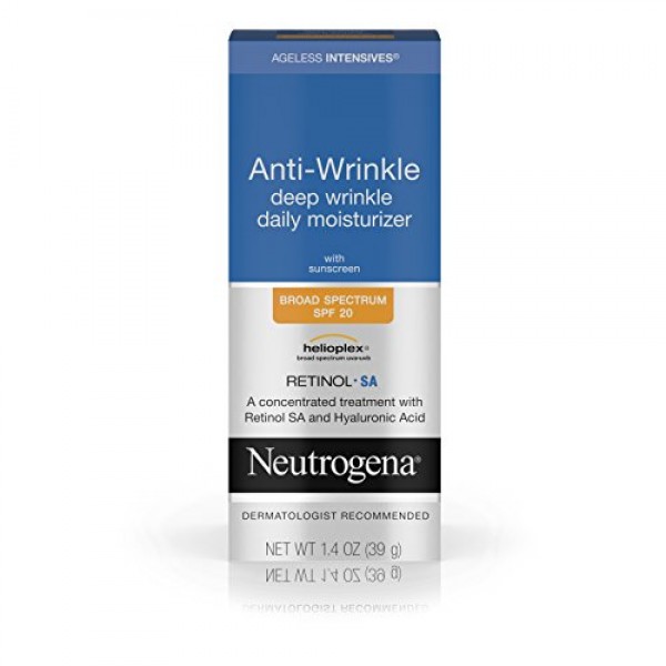 Neutrogena Ageless Intensives Anti-Wrinkle Deep Wrinkle Daily Faci...