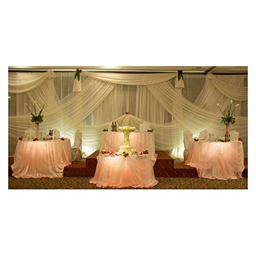 5 Yards 120 Wide Voile Chiffon Fabric Sheer Draping Drape Panel D...