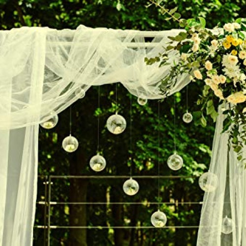 5 Yards 120 Wide Voile Chiffon Fabric Sheer Draping Drape Panel D...