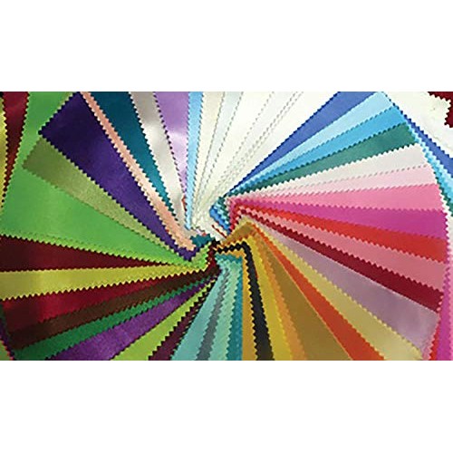 Hunter Green Satin Fabric 1 Yard | Medium Weight - Fashion Crafts ...