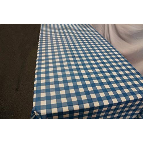 New Star Fabrics Blue Gingham Checkered 12 Pack Premium Disposable...