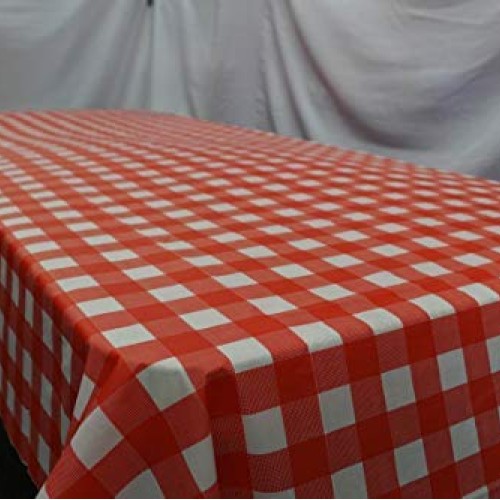 New Star Fabrics Red Gingham Checkered 12 Pack Premium Disposable ...