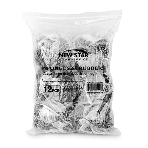 New Star Foodservice 54460 Extra Large50 Grams Stainless Steel S...