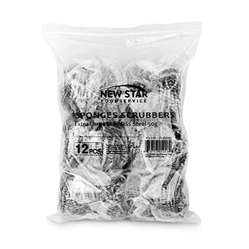 New Star Foodservice 54460 Extra Large50 Grams Stainless Steel S...