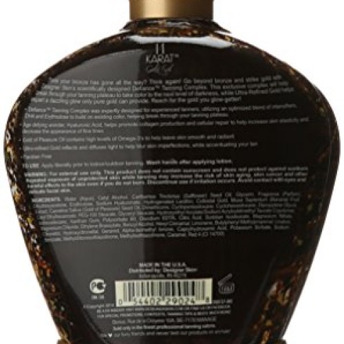 New Sunshine Designer Skin Bronzer, 14 Karat Gold Rush, 13.5 Ounce