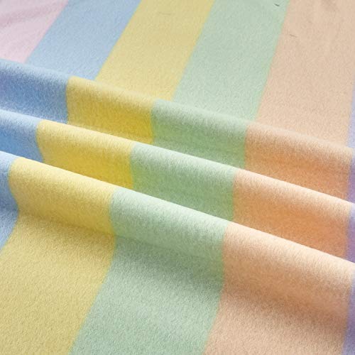 Newcastle Fabrics Polar Fleece New Stripe Pastel Fabric By The Yard