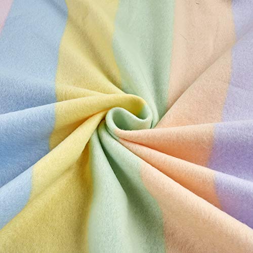 Newcastle Fabrics Polar Fleece New Stripe Pastel Fabric By The Yard
