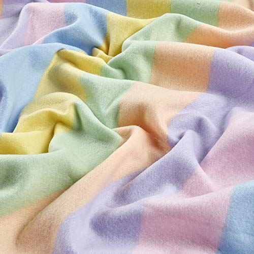 Newcastle Fabrics Polar Fleece New Stripe Pastel Fabric By The Yard