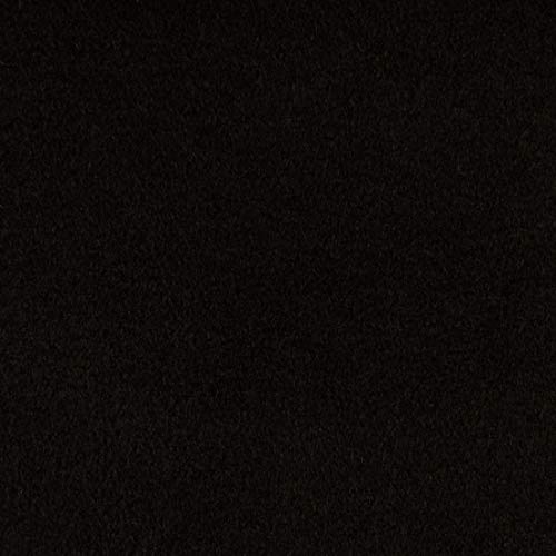 Newcastle Fabrics Polar Fleece Solid Black Fabric By The Yard