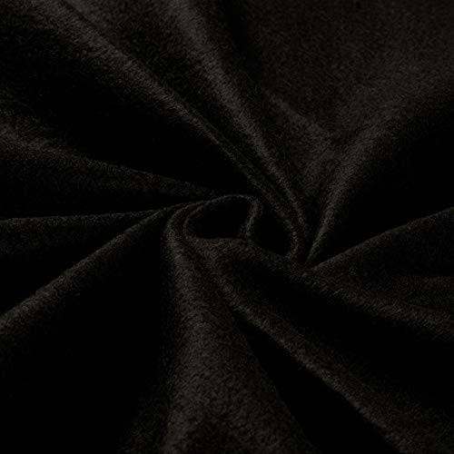Newcastle Fabrics Polar Fleece Solid Black Fabric By The Yard
