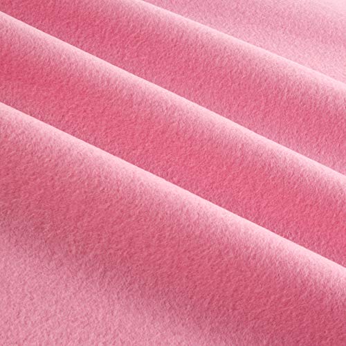 Newcastle Fabrics Polar Fleece Solid Candy Pink Fabric By The Yard