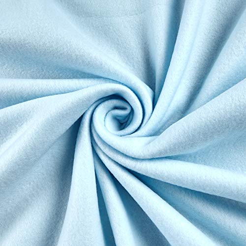 Newcastle Fabrics Polar Fleece Solid Light Blue Fabric By The Yard