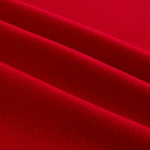 Newcastle Fabrics Polar Fleece Solid Red Fabric By The Yard