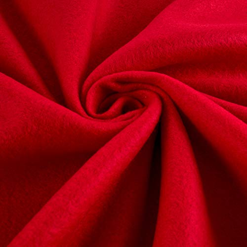 Newcastle Fabrics Polar Fleece Solid Red Fabric By The Yard