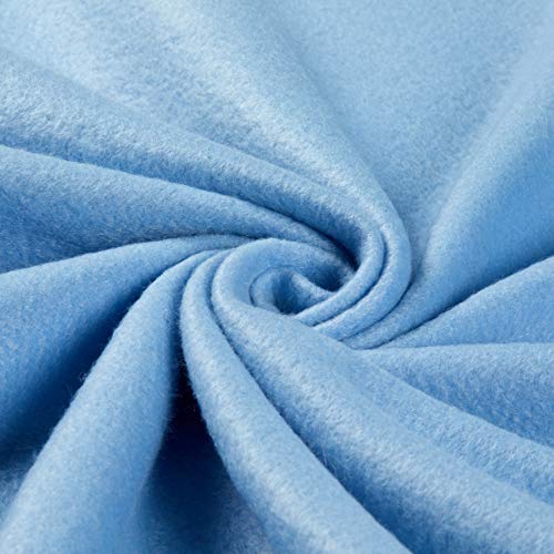 Newcastle Fabrics Polar Fleece Solid Sky Blue Fabric By The Yard