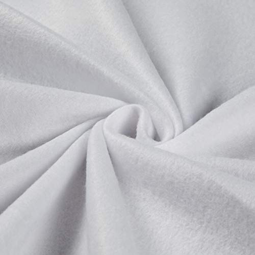 Newcastle Fabrics Polar Fleece Solid White Fabric By The Yard