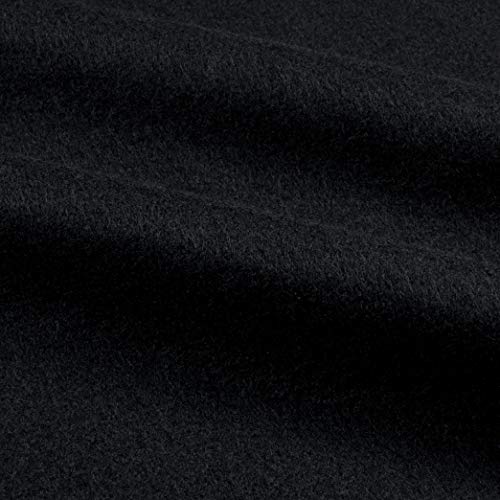 Sweatshirt Fleece Black Fabric by the Yard
