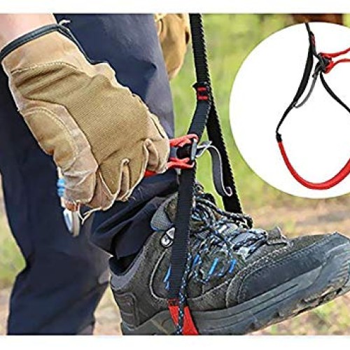 NewDoar Adjustable Foot Loop Ascender Webbing Sling for Tree Arborist