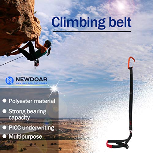 NewDoar Adjustable Foot Loop Ascender Webbing Sling for Tree Arborist