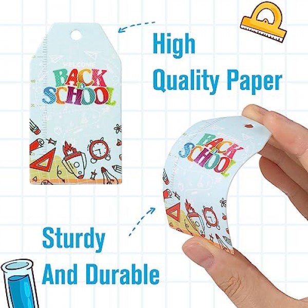 NEWEST 60 Pieces Back to School Tags, Welcome Back to School Tag D...