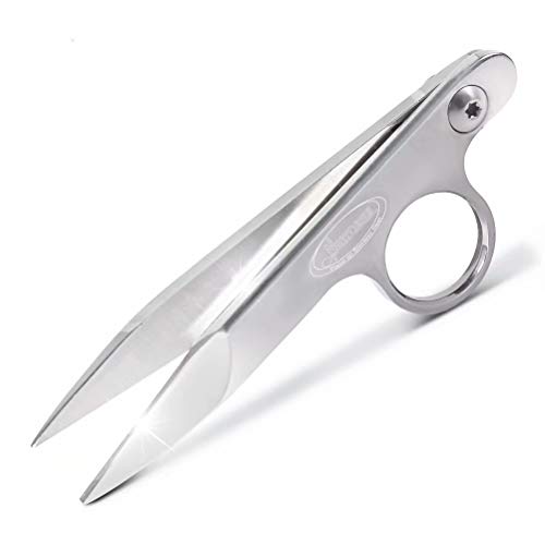 Newness Thread Snips, Sewing Snips with Protective Plastic Sleeve,...