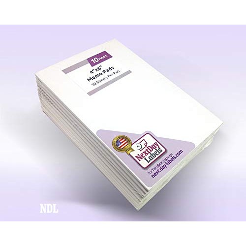 Memo Pads - Note Pads - Scratch Pads - Writing pads - 10 Pads with...