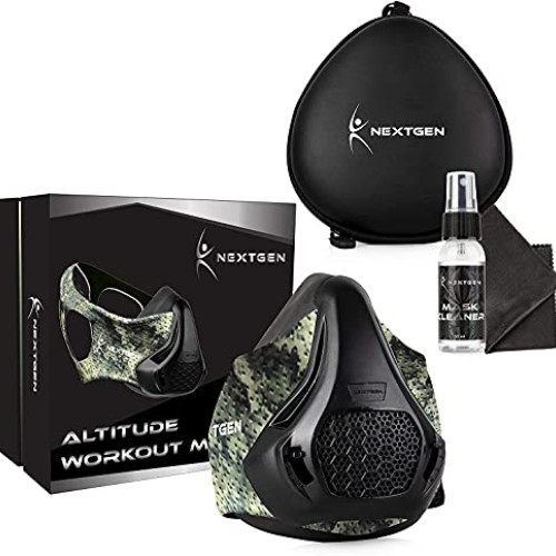 Nextgen High Altitude Mask Cardio Breathing & Respiratory Strength...