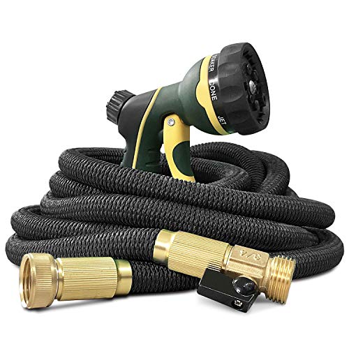 NGreen Garden Hose Flexible and Expandable - Collapsible Water Hos...