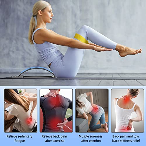 NIBST Upgraded Back Cracker Device, Back Stretcher for Lower Back ...
