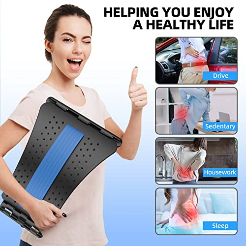 NIBST Upgraded Back Cracker Device, Back Stretcher for Lower Back ...